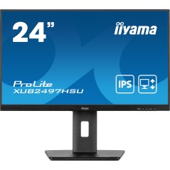 iiyama 24" IPS Monitor XUB2497HSU-B1, Full HD 1920x1080, 100Hz, Adjustable Height